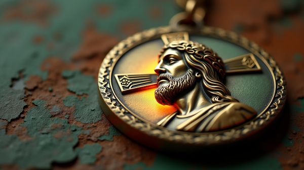 Offrez un symbole fort avec une médaille du Christ