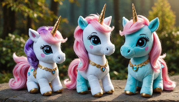 Les peluches licornes féériques à collectionner absolument !