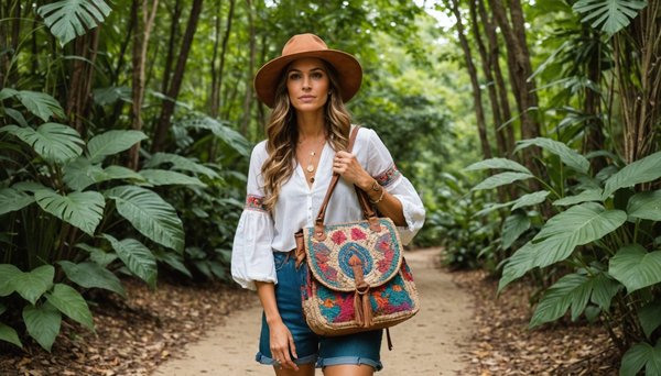 Chemin & canopée : l'art du sac bohème chic et personnalisé