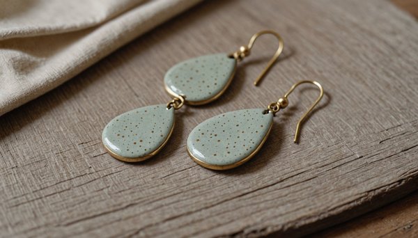 Boucles d'oreilles céramique : un cadeau délicat et éthique