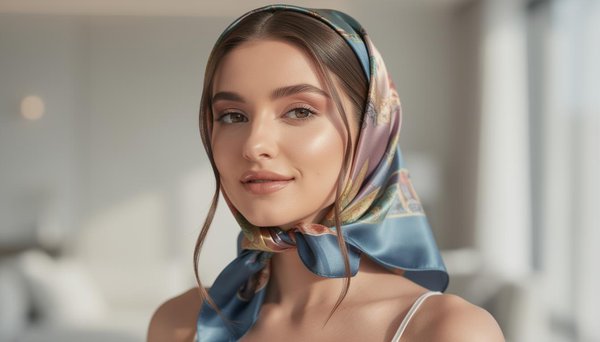 Le foulard en satin pour cheveux : la tendance élégante en 2026